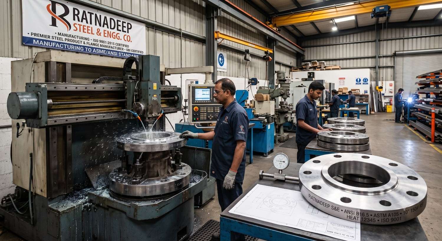 Flange Manufacturer in Mumbai – Ratnadeep Steel & Engg. Co.