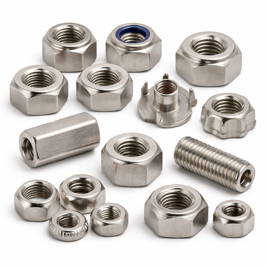 Alloy 20 Nuts Manufacturer – Hex Nuts, Lock Nuts & Coupling Nuts UNS N08020