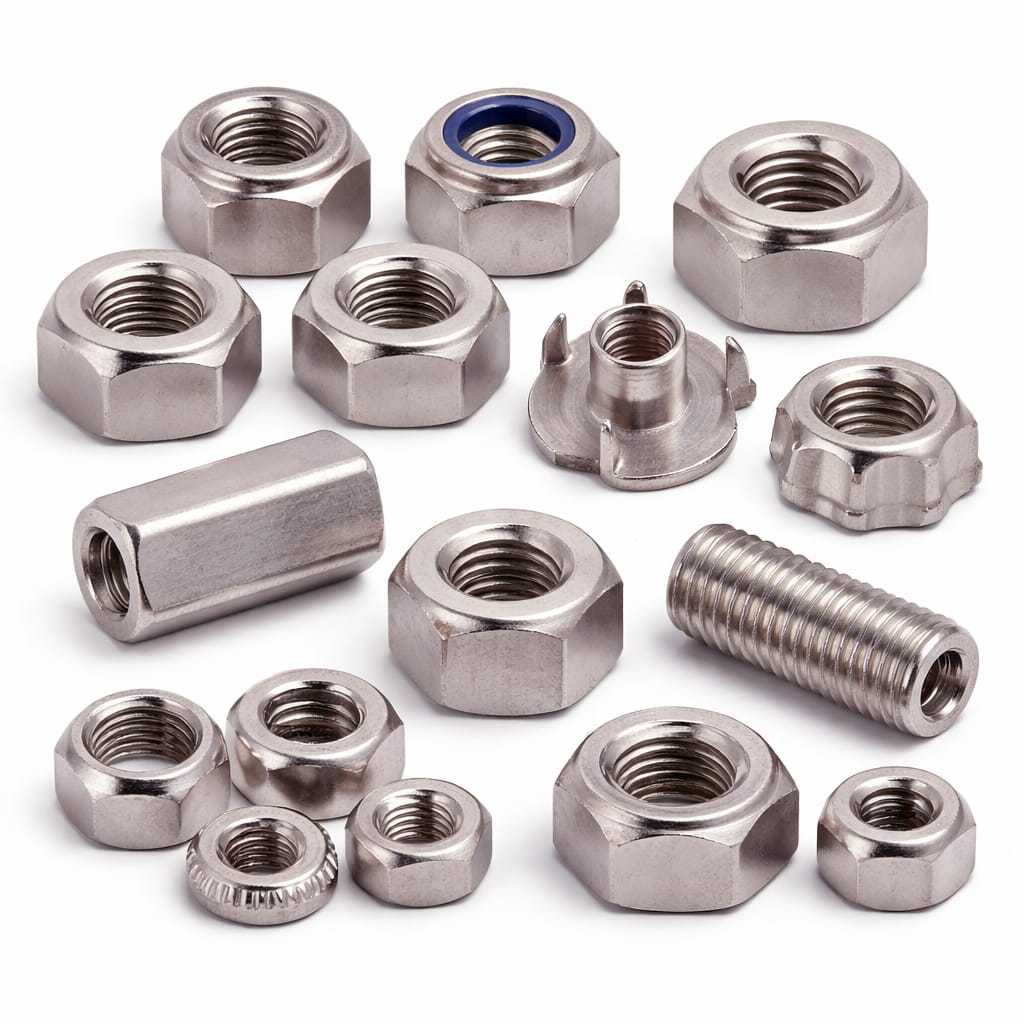 Duplex Steel UNS S31803 / 2205 Nuts Manufacturer – Hex Nuts, Lock Nuts, Heavy Hex Nuts
