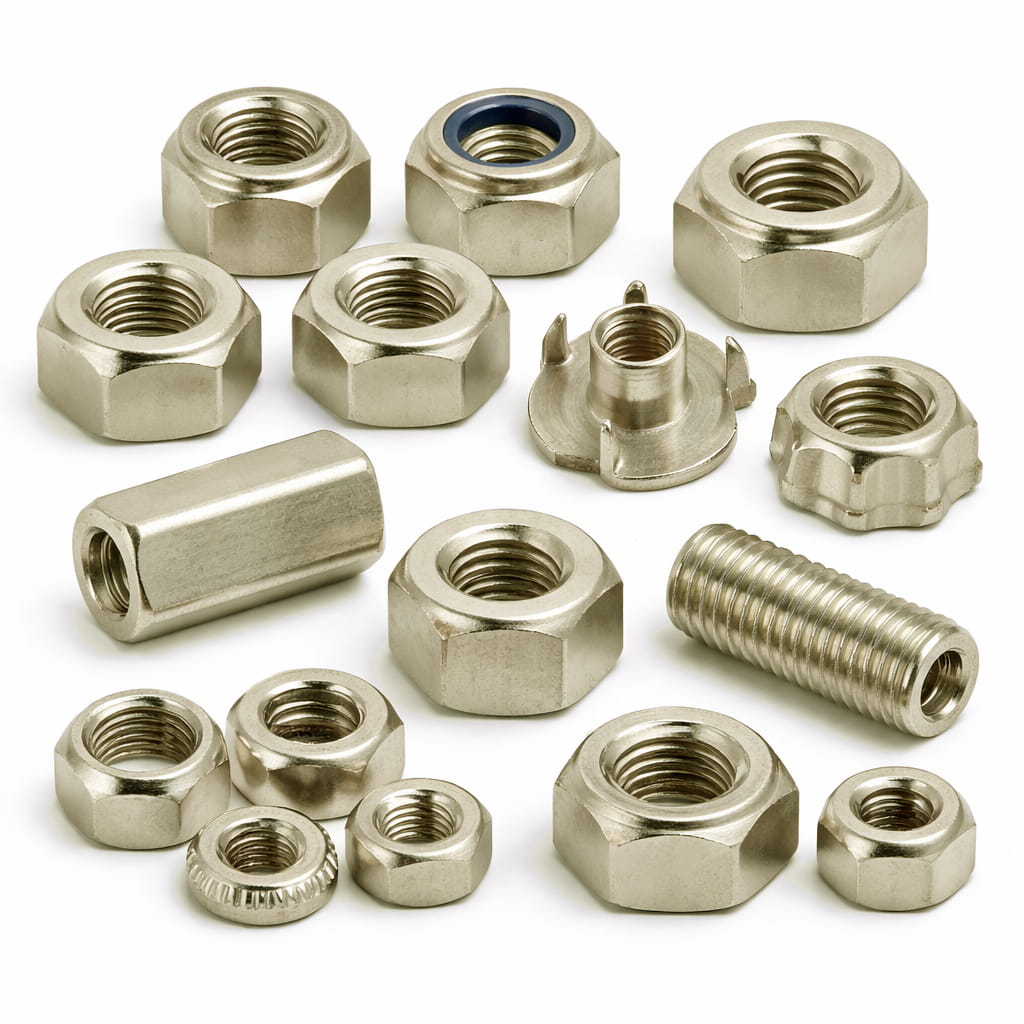 Inconel Alloy 600 601 625 Nuts Manufacturer – Hex Nuts, Lock Nuts, Heavy Hex Nuts UNS N06600 N06601 N06625