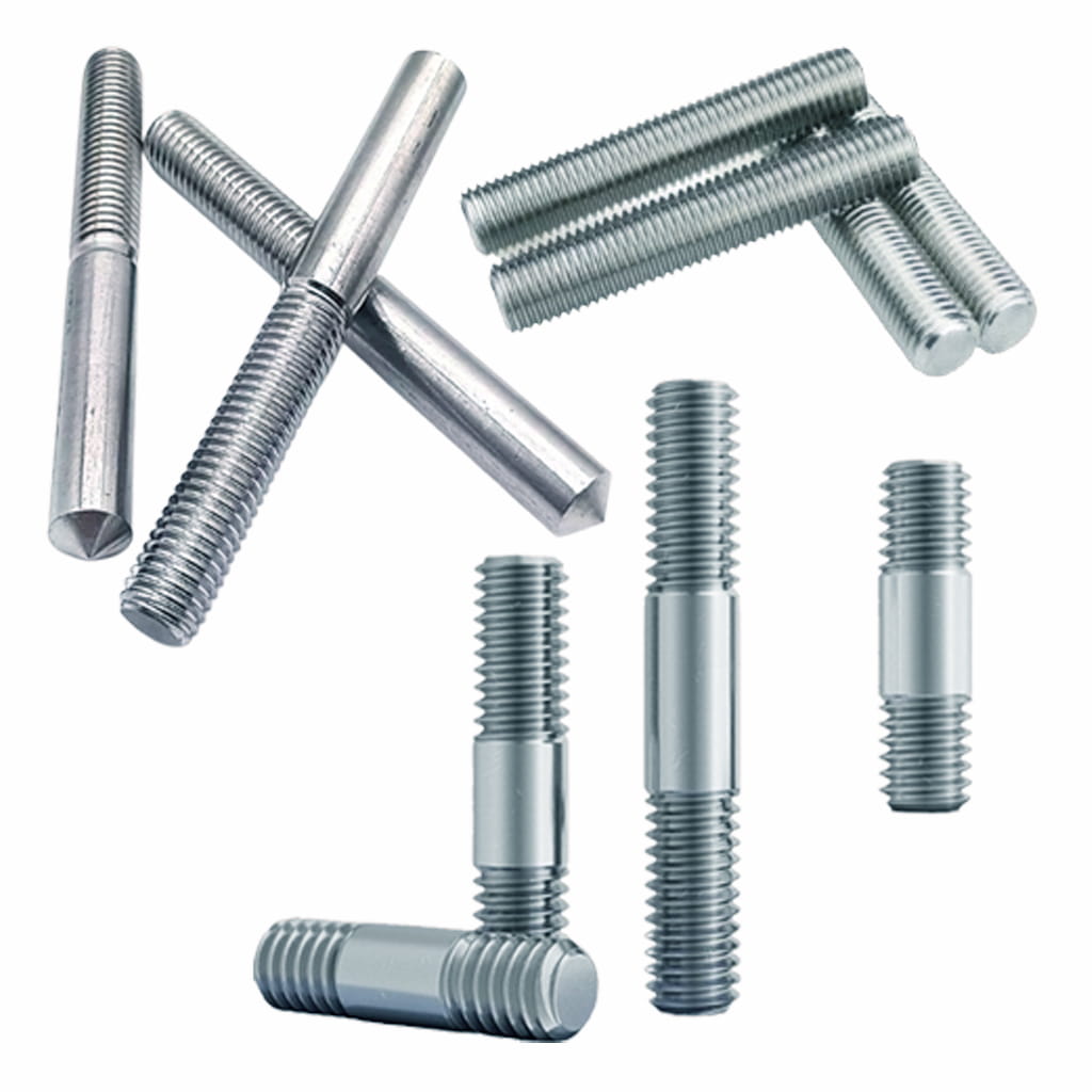 Monel Alloy 400 K500 Stud Bolts Manufacturer – Double Ended, Fully Threaded Studs