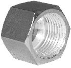 Nut Double Ferrule Tube Fitting